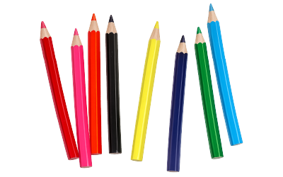 Composición fotográfica con lapiceros 3