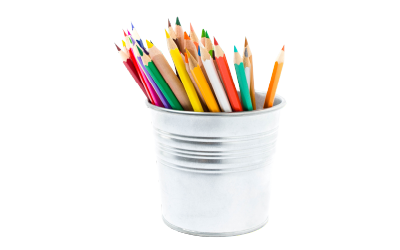 Composición fotográfica con lapiceros 13